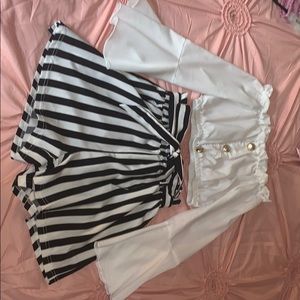 Two piece outfit! Super cute!